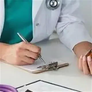 врач записывает